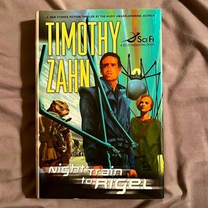 Night Train to Rigel by Timothy Zahn hardcover book